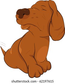Sleepy dog