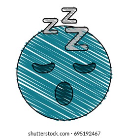 sleepy eyes zzz emoji icon image 