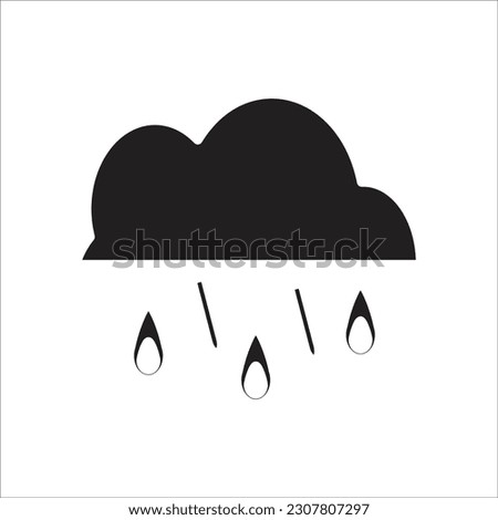 sleet line new vector icon