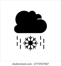 Sleet Weather Snow Rain Icon