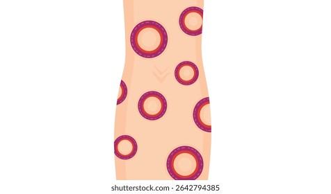 Sleeveless Dress with Circle Pattern Simple and Straightforward Design for Daily Outfit