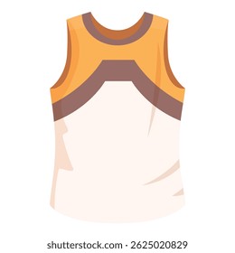 Camisa sem mangas com um design moderno e desportivo, ideal para atletas e entusiastas do esporte