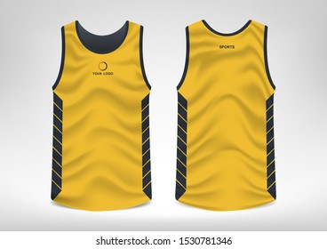 Sports Tshirt Jersey Design Vector Template Stock Vector (Royalty Free ...