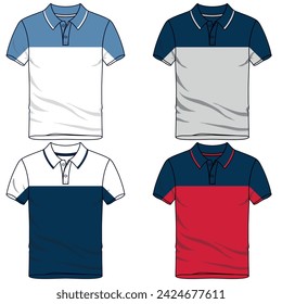 Sleeveless t-shirt set, with fashionable cuts, stripes, and block cuts with fashionable and attractive colors, in different variants making them more dynamic.