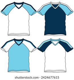 Sleeveless t-shirt set, with fashionable cuts, stripes, and block cuts with fashionable and attractive colors, in different variants making them more dynamic.