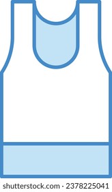 Sleeveless vector design icon for download. Eps