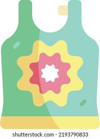 Vector sin mangas sobre fondo blanco. icono de vector aislado