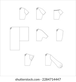 Sleeves. Types of sleeves in technical clothing design