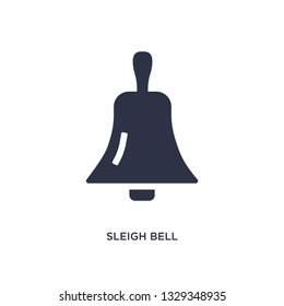 sleigh bell icon. Simple element illustration from culture concept. sleigh bell editable symbol design on white background. Can be use for web and mobile.