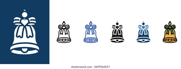 Sleighbell  icon sets collection multi style
