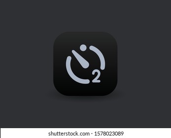 Slft Timer 2 Sec - Vector App Icon