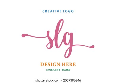 SLG lettering logo is simple, easy to understand and authoritative