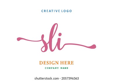 SLI lettering logo is simple, easy to understand and authoritative