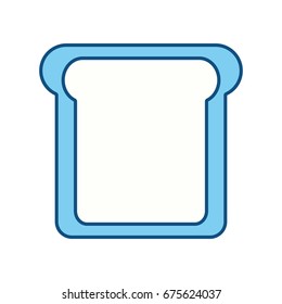 Slice of bread cartoon