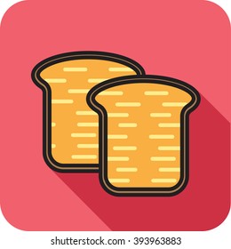 Slice of bread icon