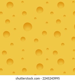 A slice of cheese in an abstract background.Vector cheese background in color pattern.