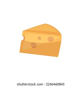 slice cheese vector illustration, graphic vector