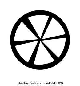 slice citrus fruit icon