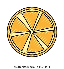slice citrus fruit icon