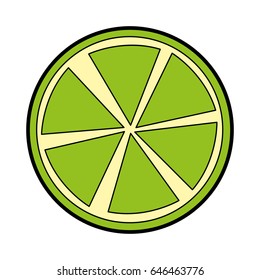 slice citrus fruit icon
