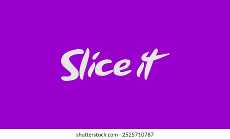 Slice it event Logos Vector Artworks - Corporate Logos