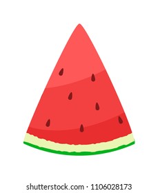 a slice of fresh Watermelon 