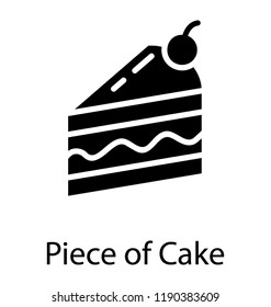 Slice having cherry topping and cream is cake slice 