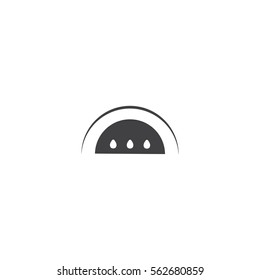 slice icon. sign design