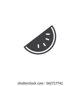 slice icon. sign design