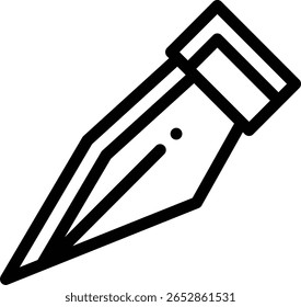 slice icon. Thin Linear Style Design Isolated On White Background