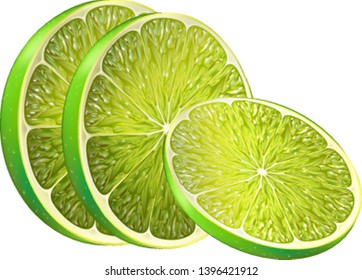 slice of lemon  half lemon lobule