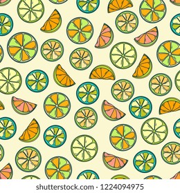 slice of lemon pattern