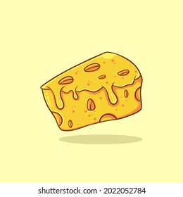 ILUSTRACIÓN DE QUESO MELTED
