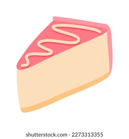 Scheiben von neuem Jochkäsekuchen