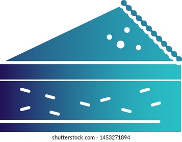 Slice of Pastry icon for your project
