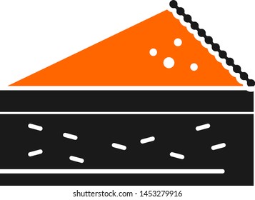 Slice of Pastry icon for your project
