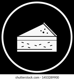 Slice of Pastry icon for your project
