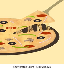a slice of pizza to fill your hunger