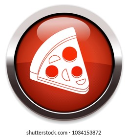 slice pizza flat icon