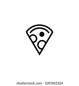Slice of pizza icon
