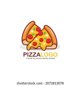 Gráfico vectorial del logotipo de la pizza