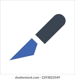 Slice tools icon, Vector Graphics