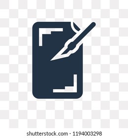 Slice vector icon isolated on transparent background, Slice transparency concept can be used web and mobile