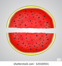 slice of watermelon