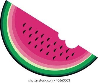  Slice of watermelon