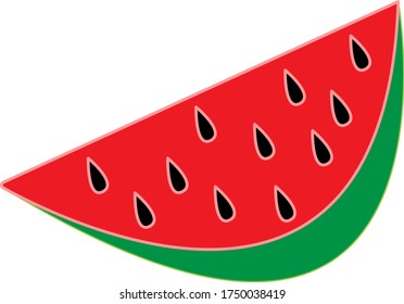 slice of watermelon summer fruit watermelon