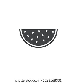 Slice of watermelon symbolizing freshness or summer.