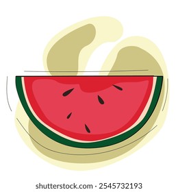 slice of watermelon.watermelon slice, Palestine symbol.