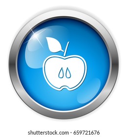 sliced apple icon