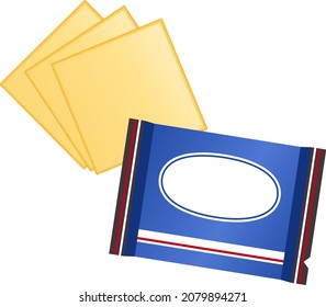 Cesos secos aislados ilustraciones vectoriales.